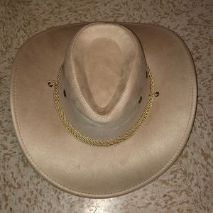 UwantC cowboy hat- light beige- with strap
